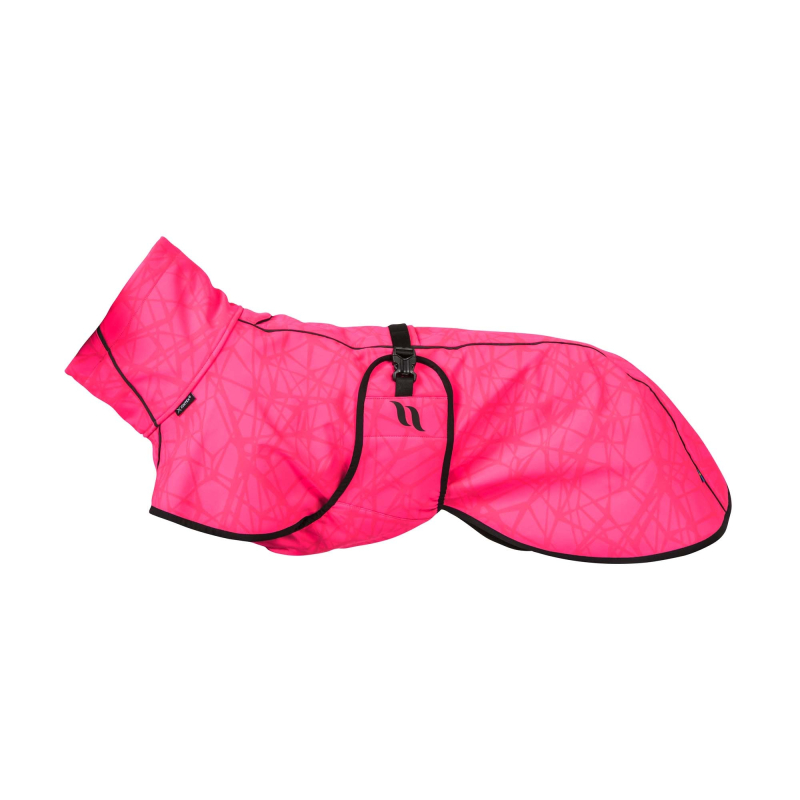 Back on Track BARK Softshell-Hundemantel &ndash; niedriger Rutenansatz &ndash; Pink &ndash; 40 cm