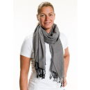 Back on Track Schal grau