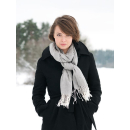 Back on Track Schal cremeweiß