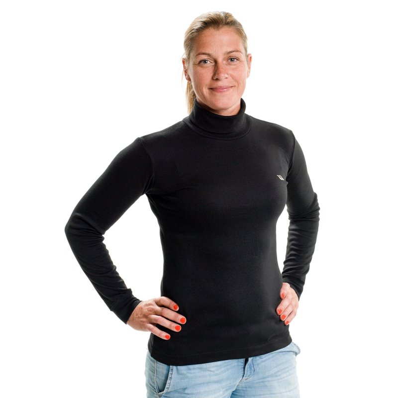 Back on Track Rollkragensweatshirt Damen &ndash; Schwarz &ndash; XS
