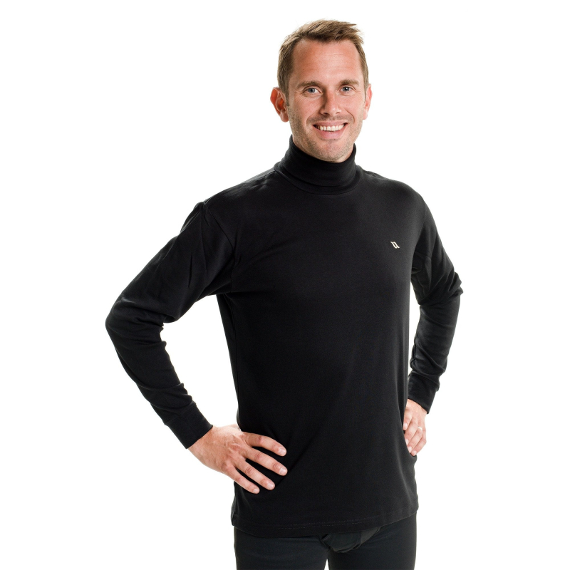 Back on Track Rollkragensweatshirt Herren &ndash; Schwarz &ndash; S