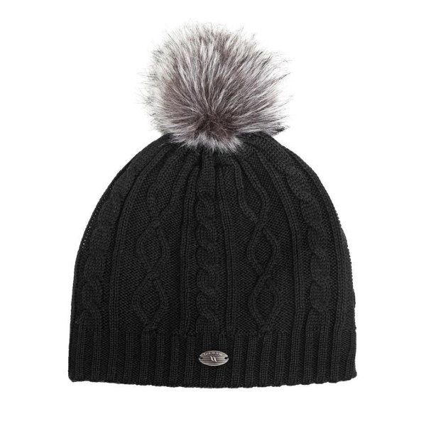 Back on Track Pudelmütze Rose dunkelgrau