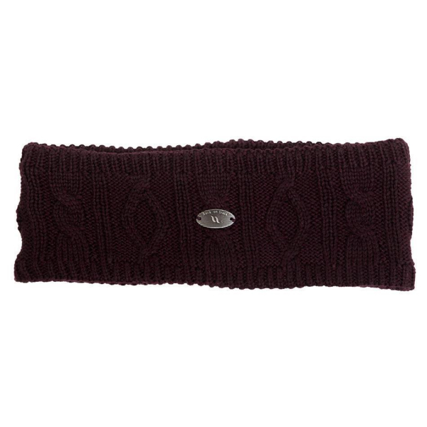 Back on Track Stirnband Lily weinrot