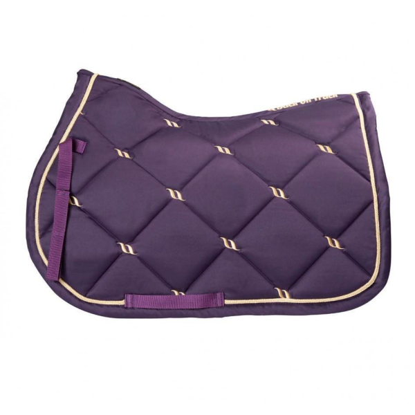 Back on Track Nights Collection Schabracke Springen purple Cob