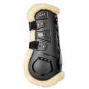 Back on Track Air Flow Tendon Boots mit Fell Springgamaschen schwarz M (Cob)