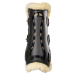 Back on Track Air Flow Tendon Boots mit Fell Springgamaschen schwarz M (Cob)