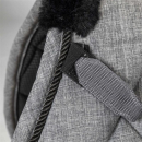 Back on Track Haze Collection Schabracke Springen grau Pony