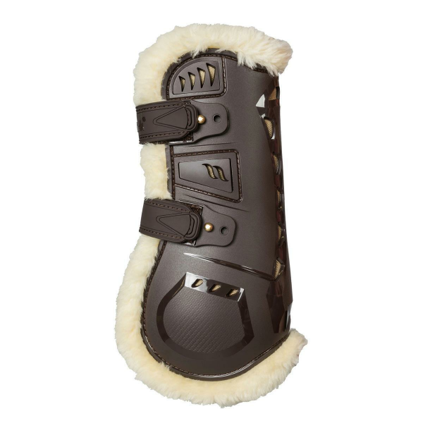 Back on Track Air Flow Tendon Boots mit Fell Springgamaschen braun S (Pony)