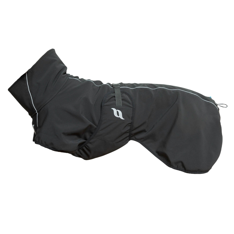 Back on Track BARK Hundemantel &ndash; hoher Rutenansatz &ndash; Schwarz &ndash; 30 cm
