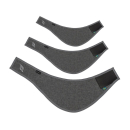 Back on Track Draco Bandana mit hoher Sichtbarkeit grau L (45-53 cm)