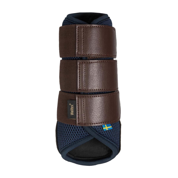 Back on Track Airflow Mesh Brush Boots blau M