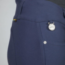 Back on Track Reithose Julia Grip Kniebesatz blau