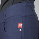 Back on Track Reithose Julia Grip Kniebesatz blau