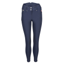 Back on Track Reithose Julia Grip Kniebesatz blau 46