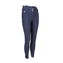 Back on Track Reithose Julia Grip Vollbesatz blau 40