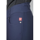 Back on Track Reithose Julia Grip Vollbesatz blau 40