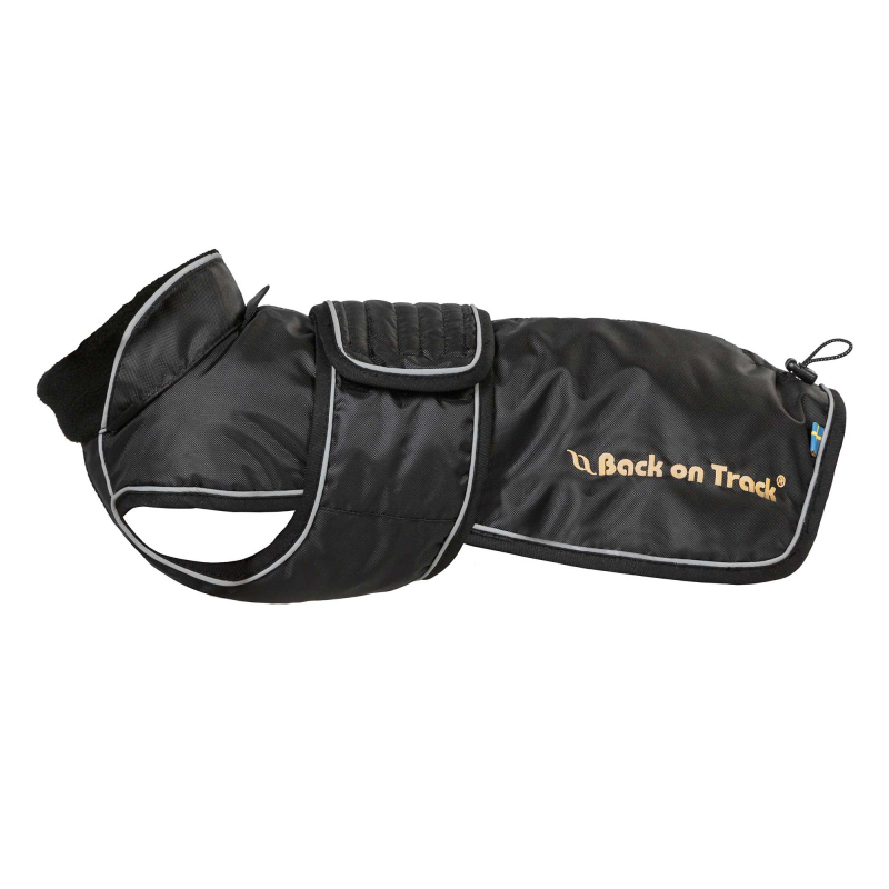 Back on Track Buddy Hundemantel lang &ndash; Black &ndash; 50 cm