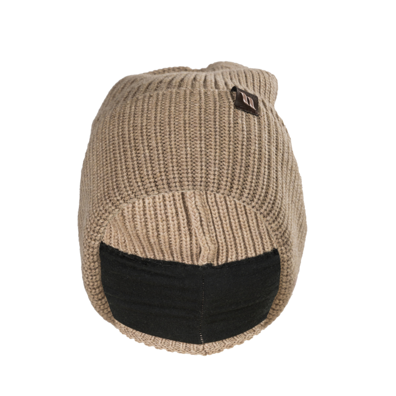 Back on Track Ava Wollm&uuml;tze mit umschlagbarem Bund &ndash; Beige &ndash; Einheitsgr&ouml;&szlig;e