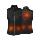 Back on Track Beheizte Weste Etna schwarz