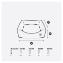Back on Track Hundebett Rocky 45x50