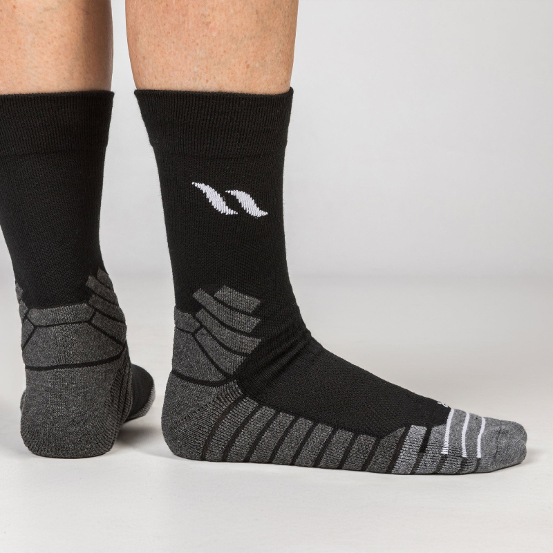 Back on Track Tennis Socke, Style Rowan &ndash; Black &ndash; XL (44-46)