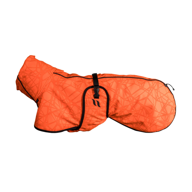 Back on Track BARK Hundemantel &ndash; hoher Rutenansatz &ndash; Orange &ndash; 60 cm