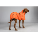 Back on Track BAY Hunde-Regenmantel, niedriger Rutenansatz orange
