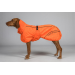 Back on Track BAY Hunde-Regenmantel, niedriger Rutenansatz orange