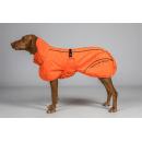 Back on Track BAY Hunde-Regenmantel, niedriger Rutenansatz orange 25 cm