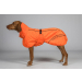 Back on Track BAY Hunde-Regenmantel, niedriger Rutenansatz orange 75 cm