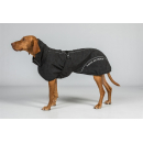 Back on Track BAY Hunde-Regenmantel, hoher Rutenansatz schwarz 25 cm