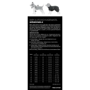 Back on Track BAY Hunde-Regenmantel, hoher Rutenansatz schwarz 35 cm