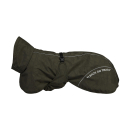 Back on Track BAY Hunde-Regenmantel, hoher Rutenansatz olivegrün 90 cm