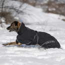 Back on Track BAY Hunde-Wintermantel, 120 g, niedriger Rutenansatz, schwarz