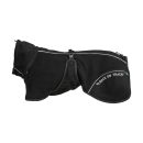 Back on Track BAY Fleece-Hundemantel, hoher Rutenansatz, schwarz 70 cm