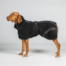 Back on Track BAY Fleece-Hundemantel, hoher Rutenansatz, schwarz 75 cm