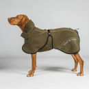 Back on Track BAY Fleece-Hundemantel, hoher Rutenansatz, olivgrün