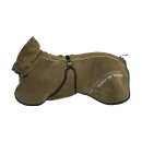Back on Track BAY Fleece-Hundemantel, hoher Rutenansatz, olivgrün 75 cm