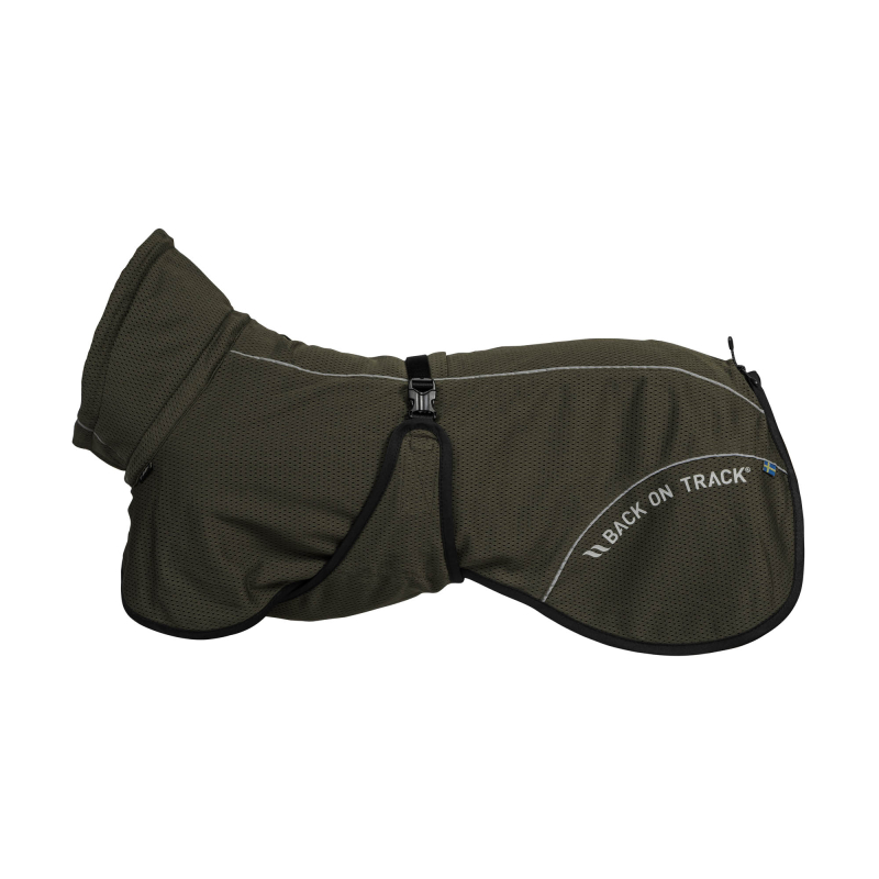 Back on Track BAY Netz-Hundemantel, Hoher Rutenansatz &ndash; Olive Green &ndash; 40