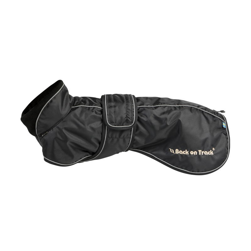 Back on Track BUDDY 2.0 Winter-Hundemantel &ndash; Schwarz &ndash; 28 cm