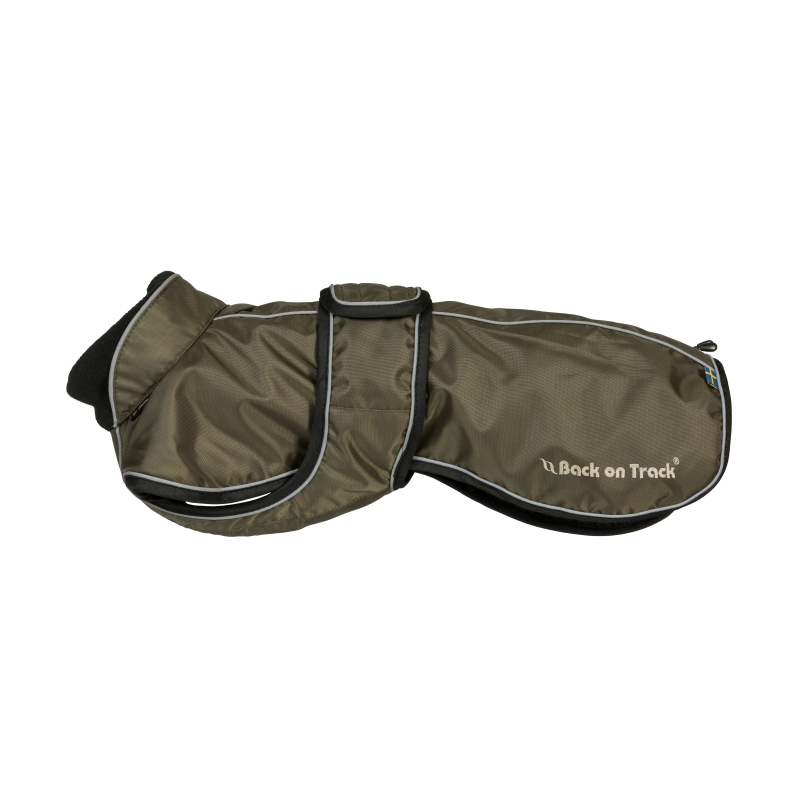 Back on Track BUDDY 2.0 Winter-Hundemantel &ndash; Olivgr&uuml;n &ndash; 44 cm