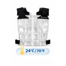 Inuteq® PAC Biobased PCM CoolOver Kühlweste – Konstante Kühlung (6,5°C - 29°C)