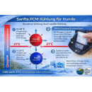 CaniCool Kühlweste für Hunde mit PCM Technologie – konstante Kühlung 21°C oder 29°C – wiederverwendbar, ohne Wasser – Hundekühlweste gegen Hitze S 21 Grad