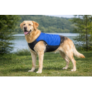 CaniCool Kühlweste für Hunde mit PCM Technologie – konstante Kühlung 21°C oder 29°C – wiederverwendbar, ohne Wasser – Hundekühlweste gegen Hitze XL 21 Grad