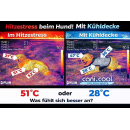 Cani.cool DRY Kühlweste für Hunde – Verdunstungskühlung | bis zu 72 Stunden Kühlung | 100% trocken