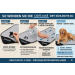 Cani.cool DRY Kühlmatte Hund – 72h Kühlung | 15°C kühler | 100% trocken 20 x 30 cm