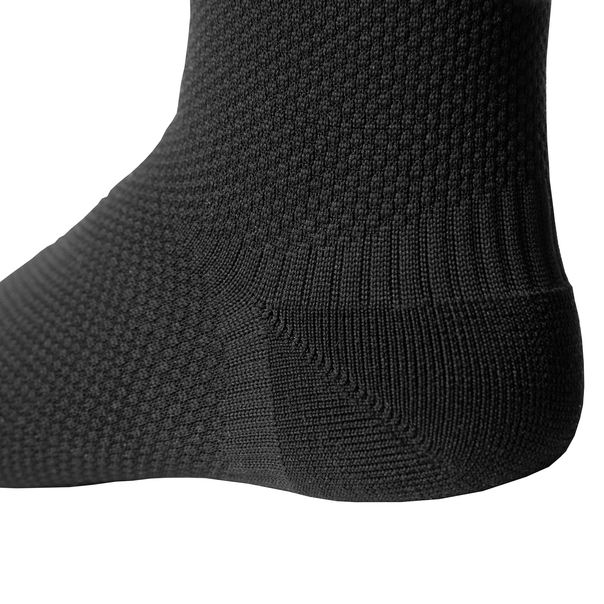 Physio Fußgelenkschoner 1407, Nahaufnahme der Strickstruktur am Fersenbereich