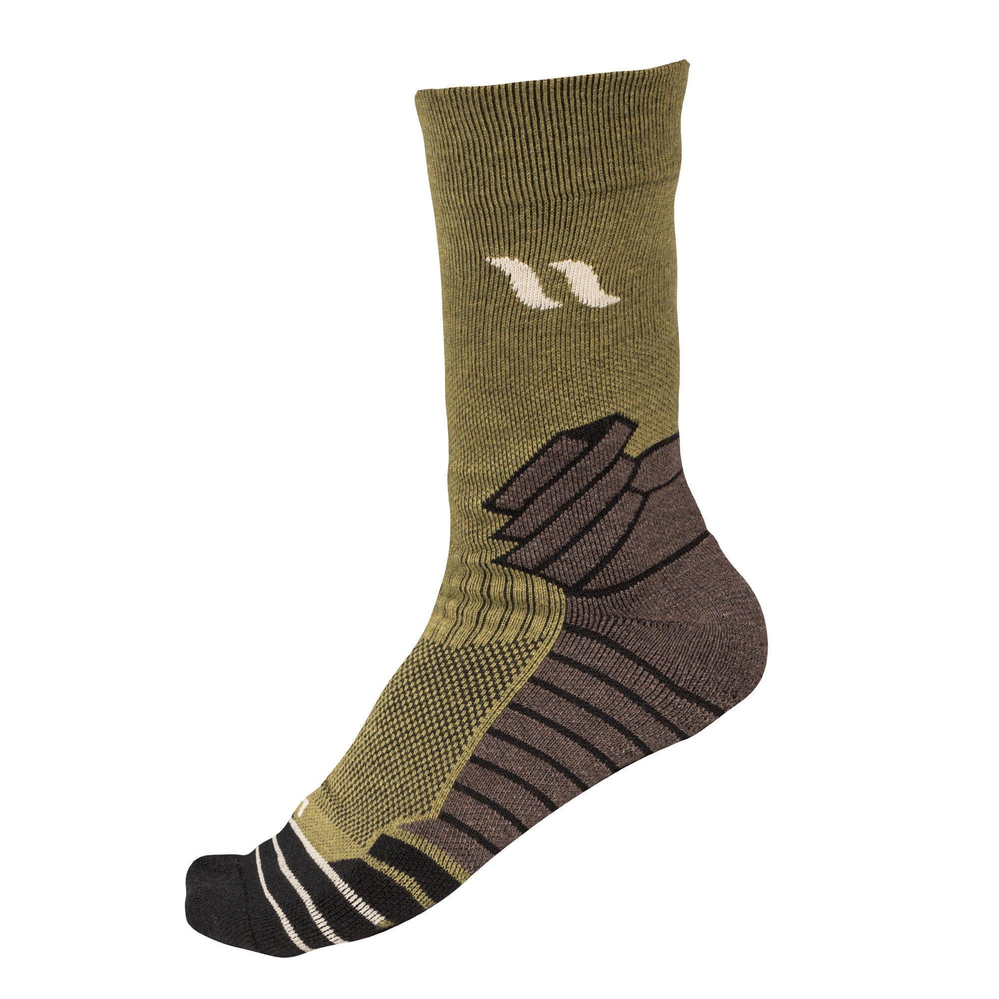 Back on Track Tennis Socke, Style Rowan in Grün – Produktansicht