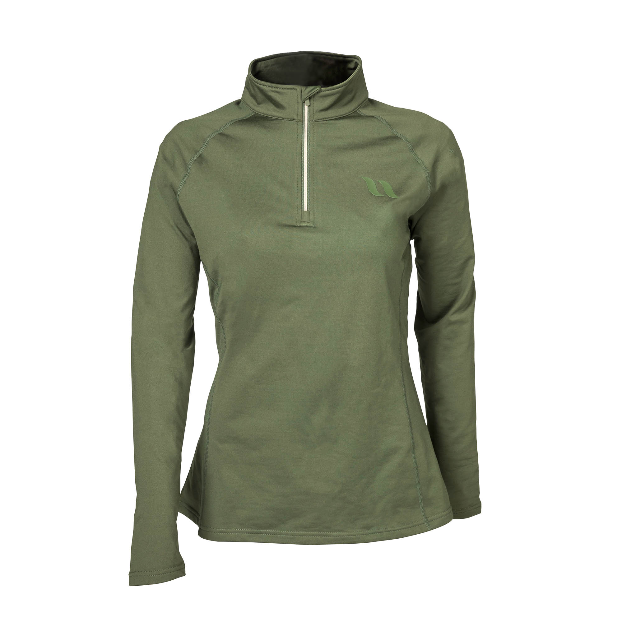 Back on Track "Leia" P4G Damen-Langarmshirt in Grün – Produktansicht
