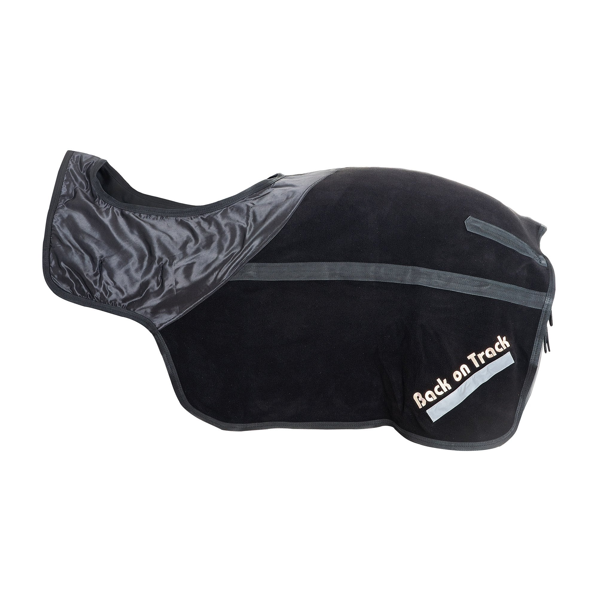 Schrittdecke Supreme 2124: schwarz seitenansicht